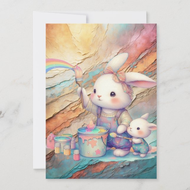 ANÚNCIO PASTEL DE PÁSCOA DE PINTURA BONITO (Frente)