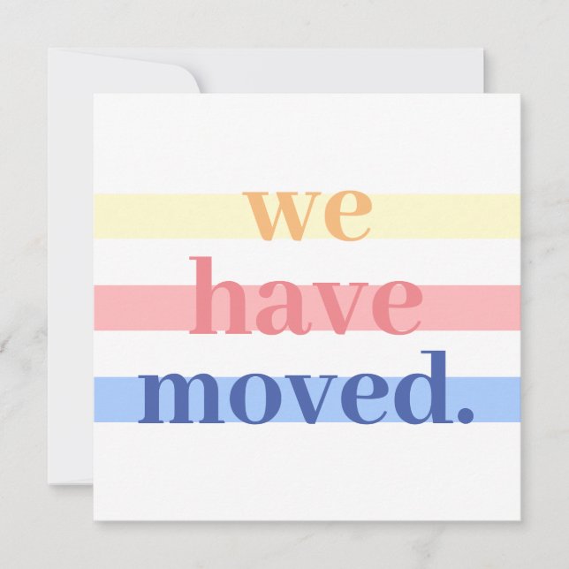 Anúncio Pastel Simples Que Movemos (Frente)