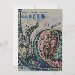 Anúncio Paul Signac - Vida Estática Com Melão De Água,