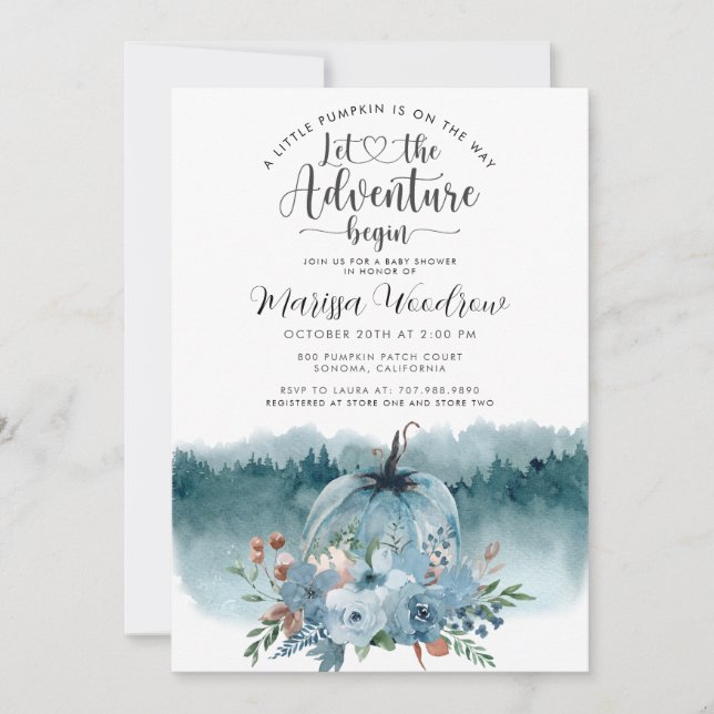 Anúncio Pequena Aventura De Abóbora Começa A Gravidez (Frente)