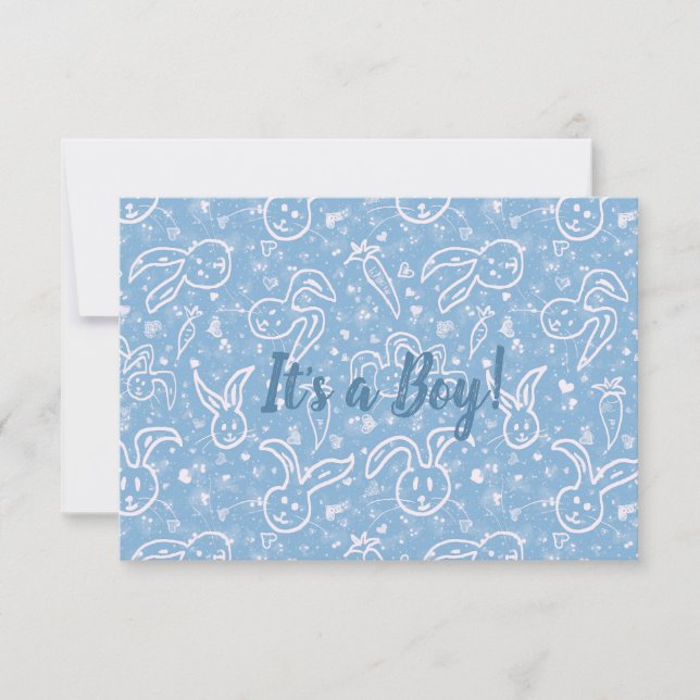 Anúncio Pequenos Corações e Bunnies - padrão transparente. (Frente)