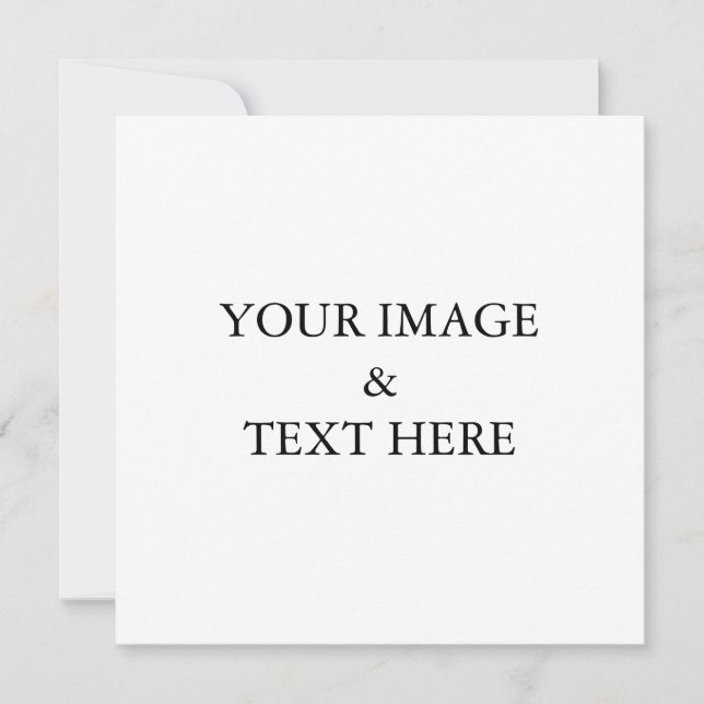 Anúncio Personalizada Personalizada Sua Própria Foto (Frente)