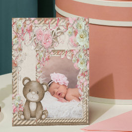 Anúncio Personalizado Conheça Nosso Novo Bebê 