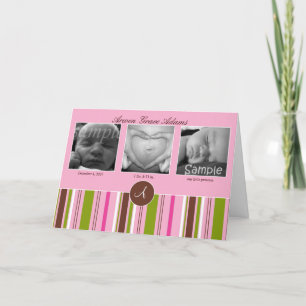 Anúncio personalizado de 3 imagens - rosa