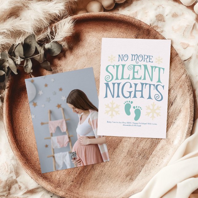 Anúncio personalizado de gravidez de Natal (Criador carregado)