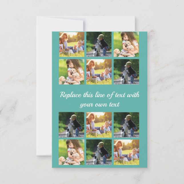 Anúncio Personalizar colagem de fotos e texto Case-Mate iP (Frente)