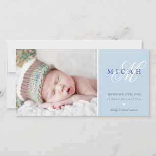 ANÚNCIO PHOTO BIRTH, doce bebê azul