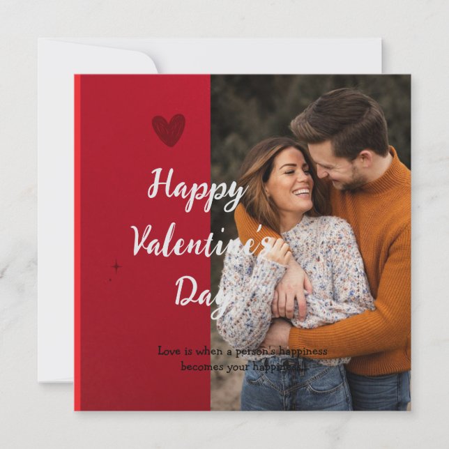 Anúncio Placa de dia de os namorados (Frente)