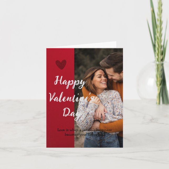 Anúncio Placa de dia de os namorados (Frente)