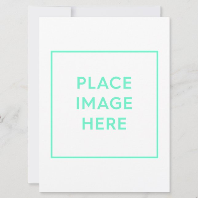 Anúncio Placa de lançamento plana de 6,5" x 8,75" (Frente)