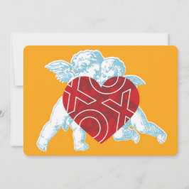 Anúncio Placa de Namorados Brite Cupid XOXO.