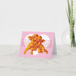 Anúncio Placa de Namorados Cupid. XOXO