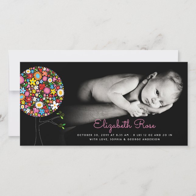 Anúncio Pop de Flores de primavera Whimsical Foto de Nasci (Frente)