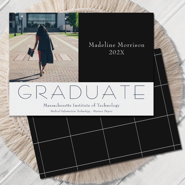 Anúncio Preto de Foto Moderno (Criador carregado)