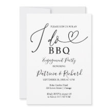 Preto e branco Eu faço Festa de noivado CHURRASCO