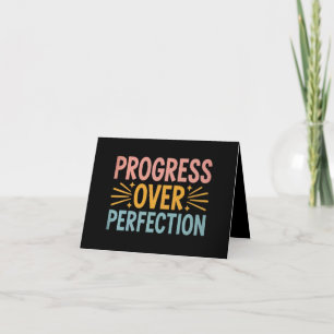 Anúncio Professor Progresso em vez de Perfeição Volta às A