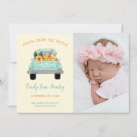 Pumpkin No Caminhão Vintage Queda Foto Nascimento