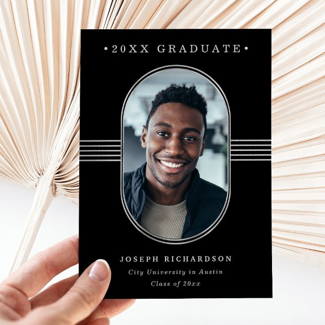 Anúncio Quadro Elegante | Graduação de fotos em preto e pr (Criador carregado)