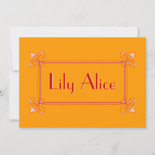 Anúncio Quadro Flourish Elegante