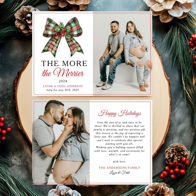 Anúncio Quanto Mais Feliz Arco De Natal, Gravidez (Criador carregado)