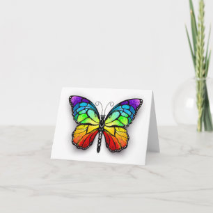 Anúncio Rainbow butterfly Monarch