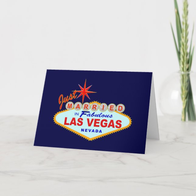 Anúncio Recem casados em Las Vegas fabulosa (Frente)