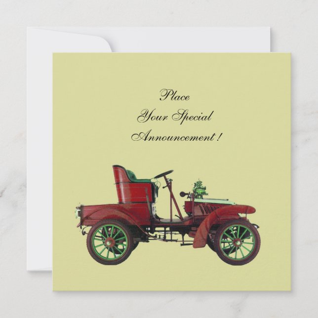 ANÚNCIO RETRO CAR , RESTAURAÇÃO AUTOMÁTICA (Frente)