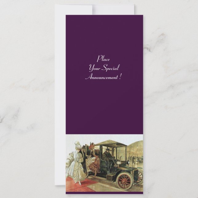 Anúncio RETRO CAR , RESTAURAÇÃO AUTOMÁTICA 2,roxo amarelo  (Frente)