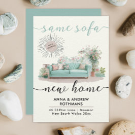 Anúncio Retro Diverso Mesmo Sofá Nova Aquarela Plana Casa