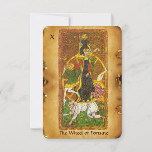 Anúncio RODA DA FORTUNA ANTIGA do RENASCIMENTO TAROTS 10/T