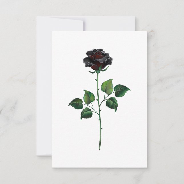 Anúncio Rosa preto (Frente)