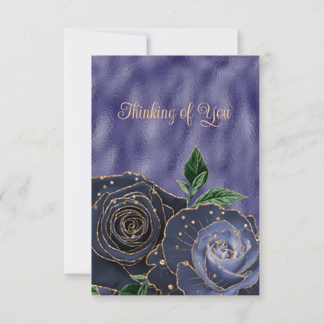 Anúncio Rosas de Marinhos Dourados e vazios que pensam em  (Frente)