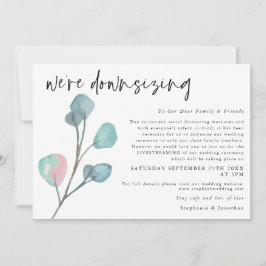 Anúncio Roteiro de Redução de Casamento Eucalipto Moderno