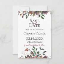 Rustic Botanic Salvar A Data