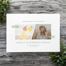 Sage then and Now Two Photo Graduation