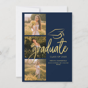 Anúncio Script de Colagem de Fotos para Graduação 2025