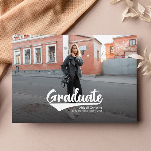 Anúncio Script de Foto de Formatura 2024 Graduado