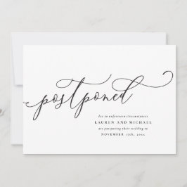 Anúncio Script Flourado Adiado Alterar a Data