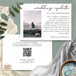 Anúncio Script Moderno de Atualização de Foto do Postponem