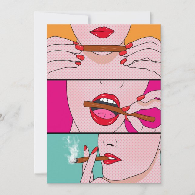 Anúncio senhora de ervas daninhas (Frente)