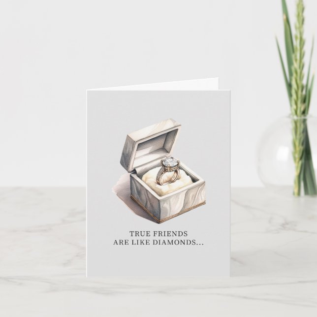 Anúncio Será Que Você Será Minha Proposta Da Bridesmaid? (Frente)