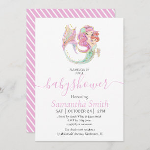 Anúncio Sereia Chá de fraldas doce Sereia