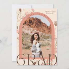 Anúncio Serenidade Floral: Foto de Graduação do Quadro do