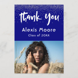 Anúncio Silver Confetti sobre o Marinho, Foto Formando 4 O