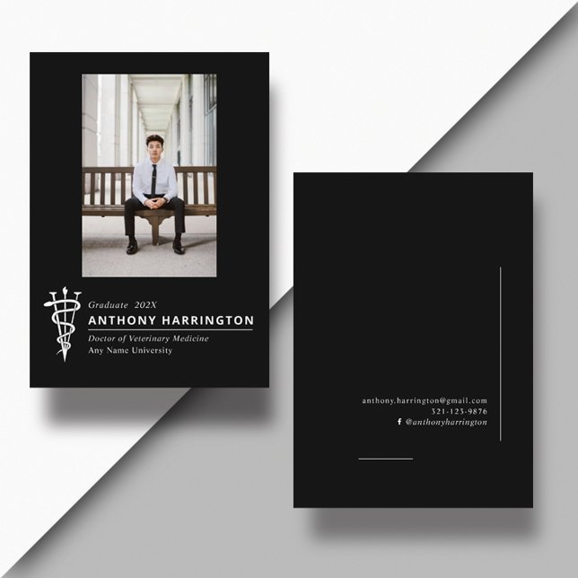 Anúncio Símbolo de fotografia veterinária preto branco (Criador carregado)