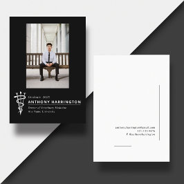 Anúncio Símbolo Veterinário Foto Preto Branco