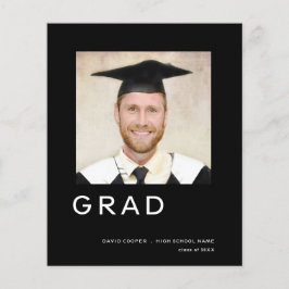 Anúncio Simples de Foto de Graduação de Formando O