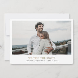 Anúncio Simples e Moderno Casamento Personalizado de Fotog