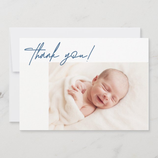 Anúncio Simples Moderno Bebê Menino Chá de fraldas Azul Pr (Frente)