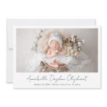 Simples Script Moderno Novo Nascimento Elegante de